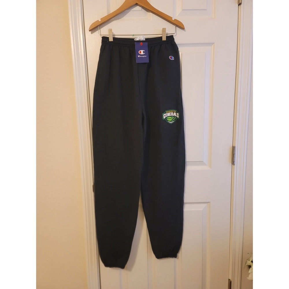 Vintage Champion Joggers Washington Generals Color Black Size M